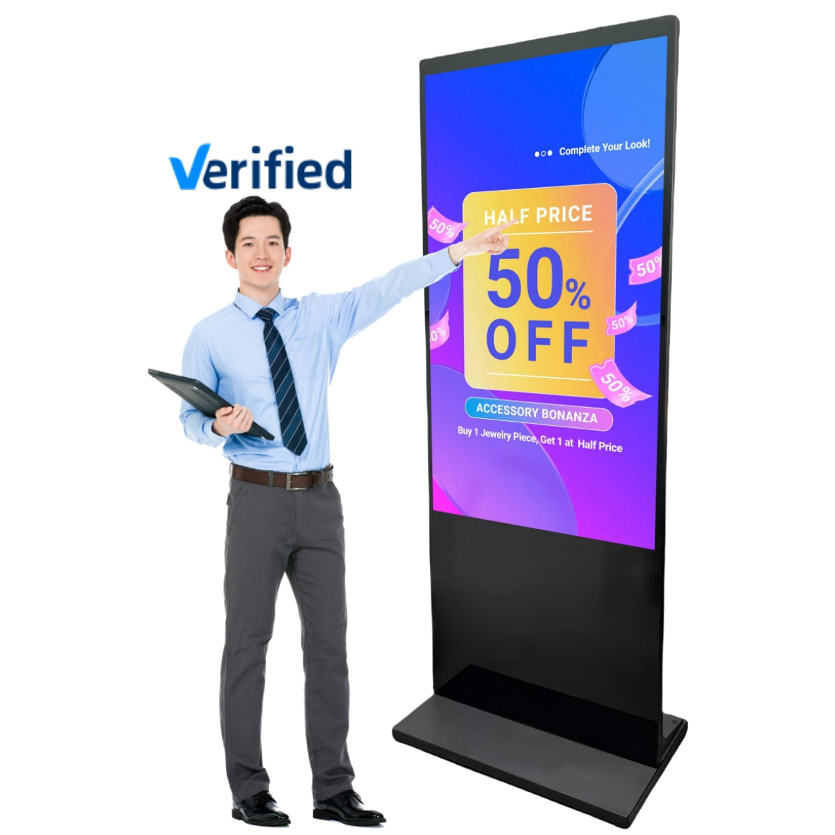 Revolutionize Your Display Experience with Gemdragon's Ultra-Thin Vertical Digital Signage